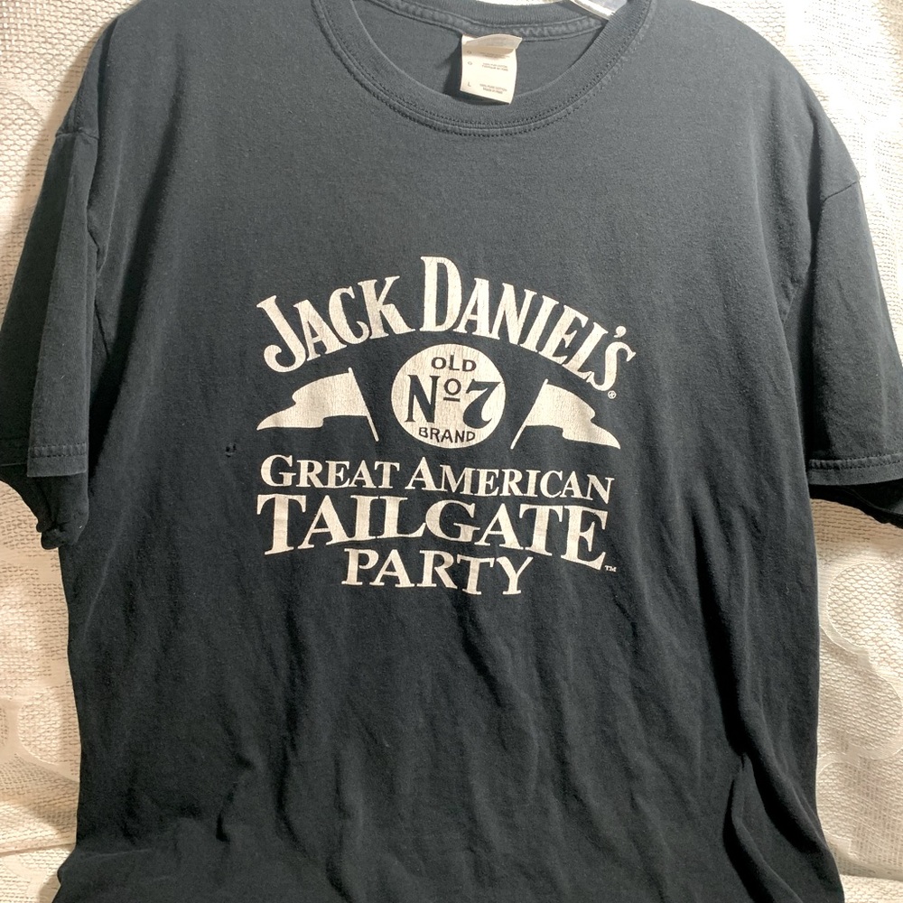 Vintage-Jack Daniel’s Great American Tailgate memorabilia tshirt Sz:L